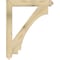 Ekena Millwork Imperial Arts & Crafts Rough Sawn Bracket, Douglas Fir, 4"W x 32"D x 40"H BKT04X32X40IMP03RDF - alternate 4